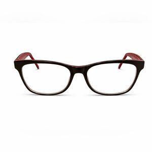 Dolce & Gabbana Women’s Red and Black Polka Dot Temple Sunglasses